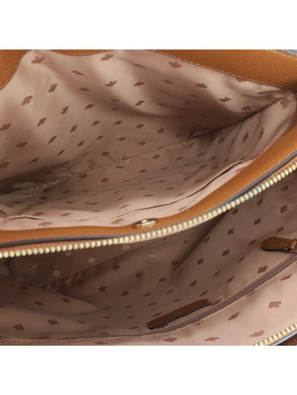 Kate Spade Monet Large Triple Compartment Tote Warm Gingerbread Brown Purse - Picture 6 of 7